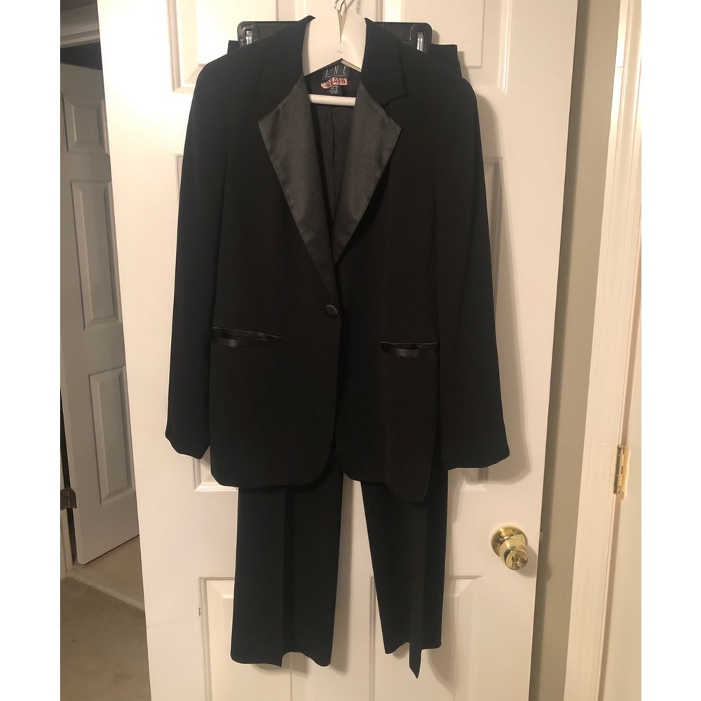INC black suit tuxedo